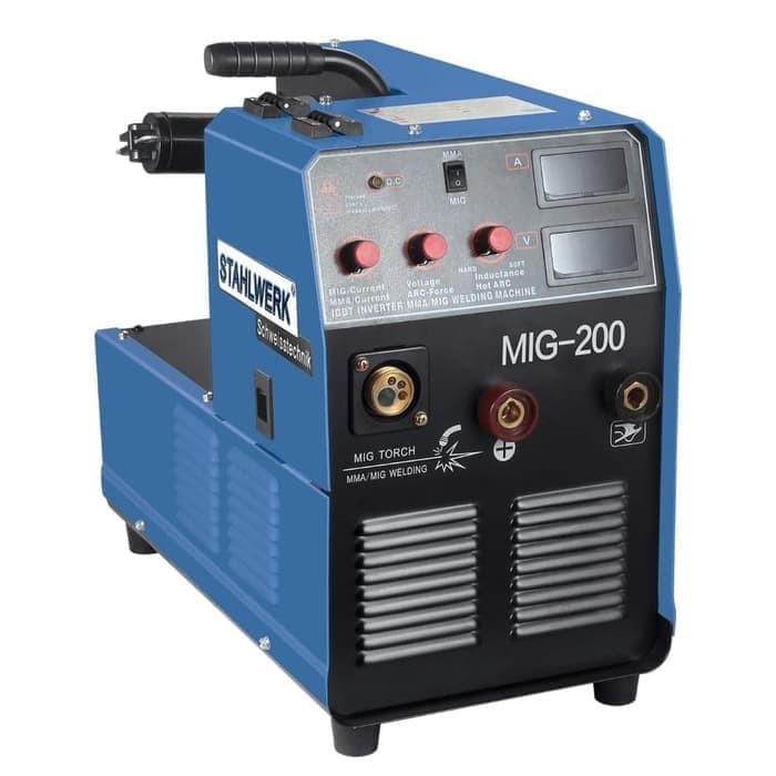 Mesin Las Mig Co2 Merk Stahlwerk Tipe Mig 200e Plus Mma Shopee Indonesia