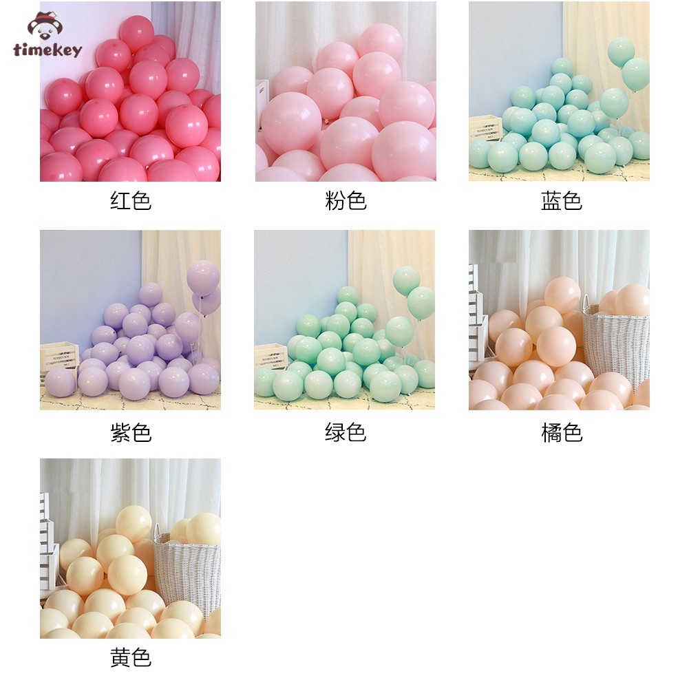 【hot sale】Balon latex Macaron / Balon Pastel tebal 10 inch