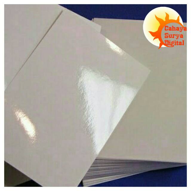 Waterslide Decal Paper PUTIH A4 pack isi 20 lembar