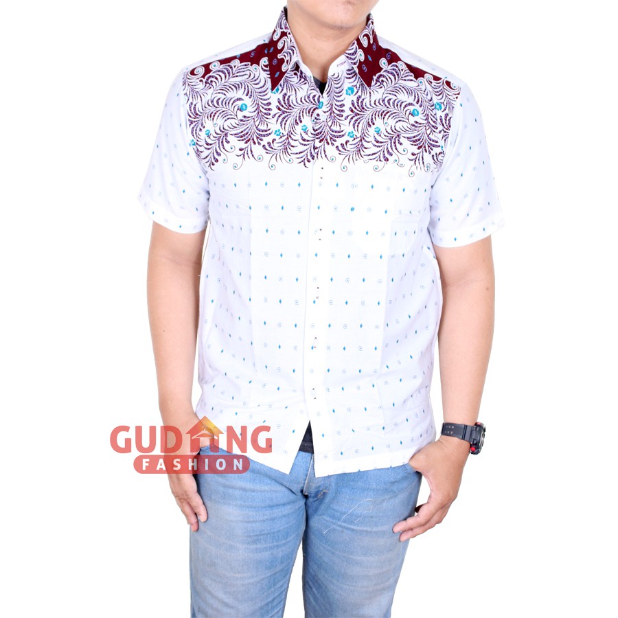 Kemeja Batik Modern Simple Elegan BAT 998