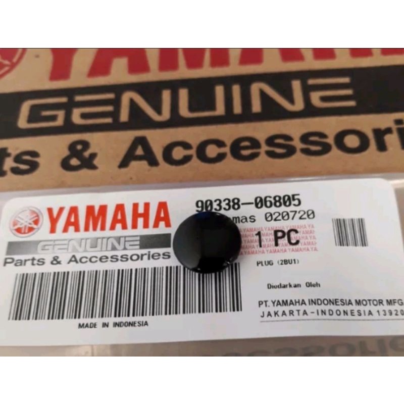 Tutup baut L raiser stang rx king xabre vixion xride fino hitam ori yamaha