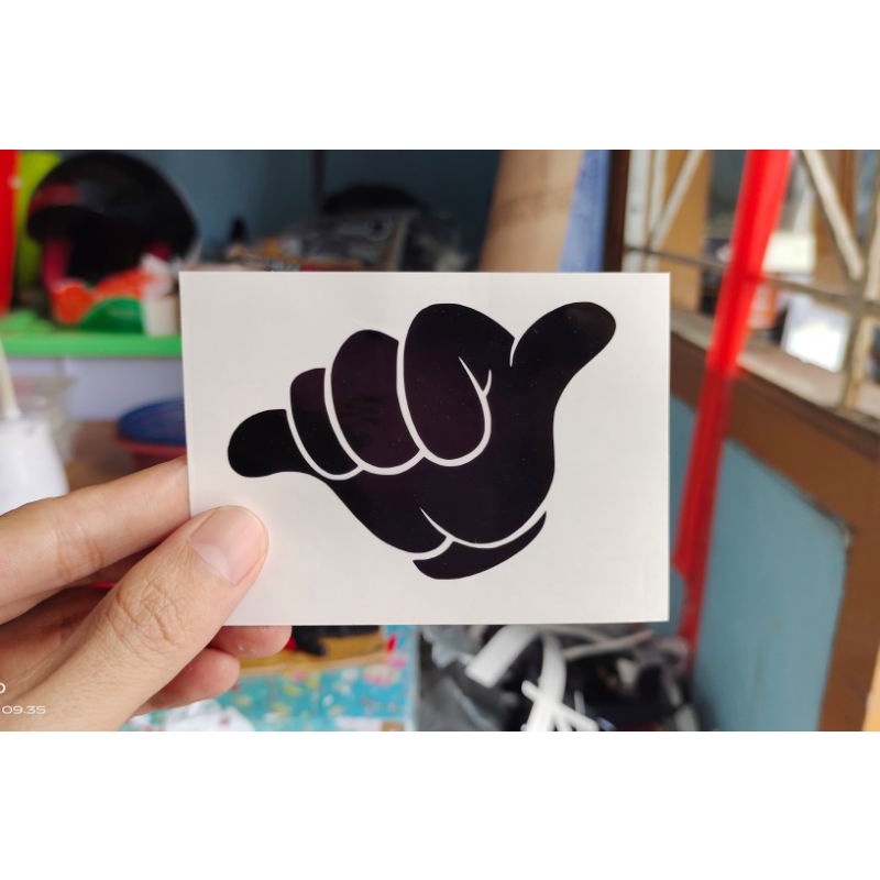 

Stiker cutting custom 103 tangan distro