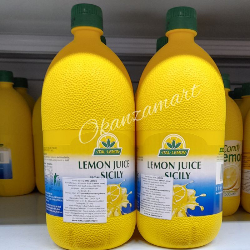 

Ital Lemon Juice Sicily 1L