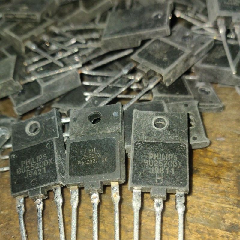 5pcs TRANSISTOR HORIZONTAL BU2520DX ORIGINAL