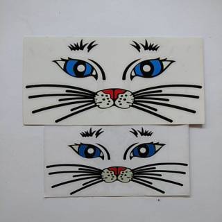  Sticker  Cutting Mata  Kucing  Buat Lampu Depan Motor 