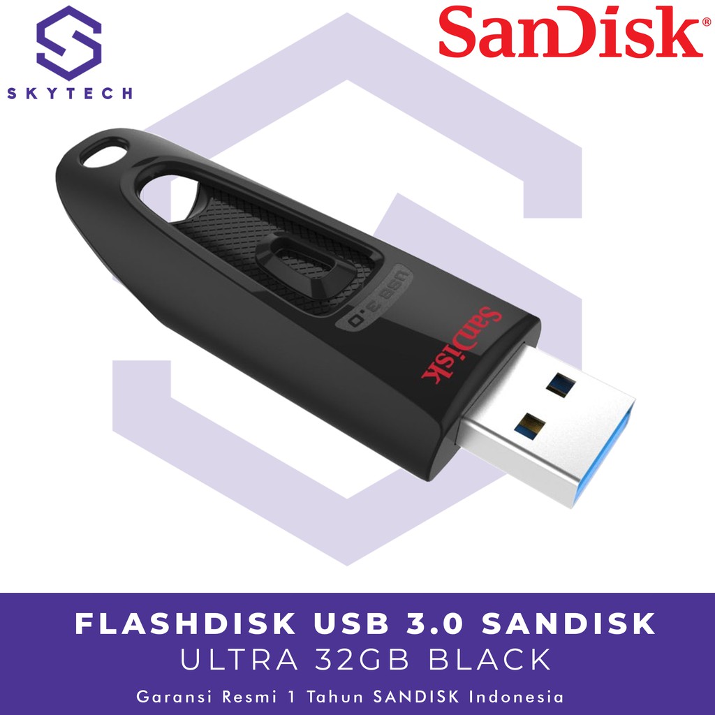 FLASHDISK SANDISK 32GB UP TO 100MB/s CZ48 ORIGINAL GARANSI RESMI