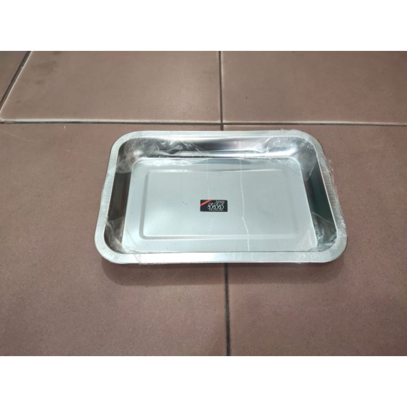 Baking tray persegi/Loyang kue/Oven tray