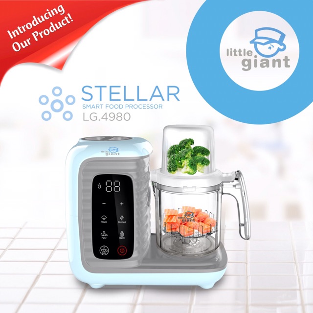 LG 4980 Stellar Smart Food Processor / Blender Makanan MPASI Anak