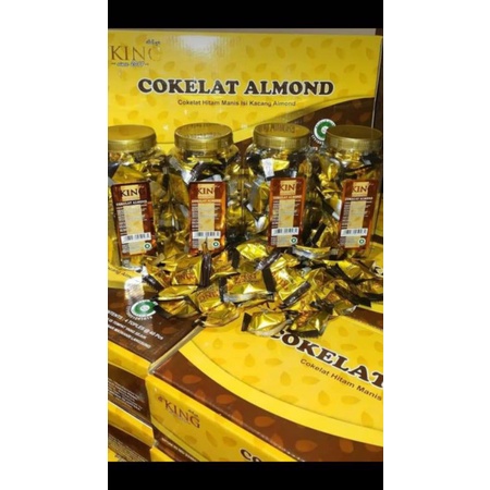 D'King Cokelat Almond