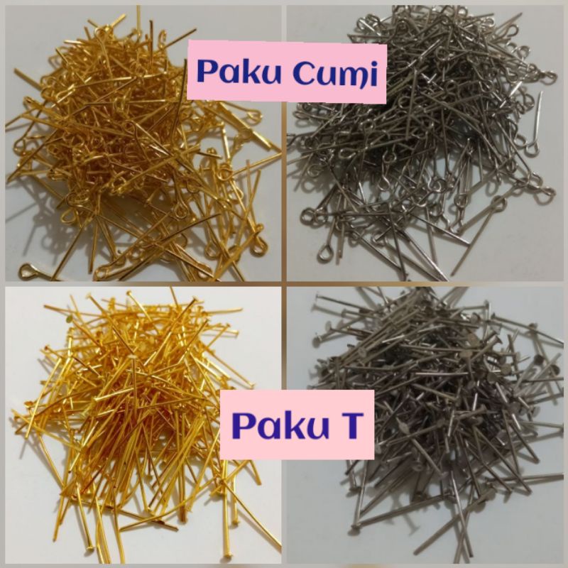 Paku Cumi / Paku T / Eyepin (25 gram)
