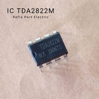 IC TDA2822M TDA2822 TDA 2822 - DUAL LOW VOLTAGE POWER