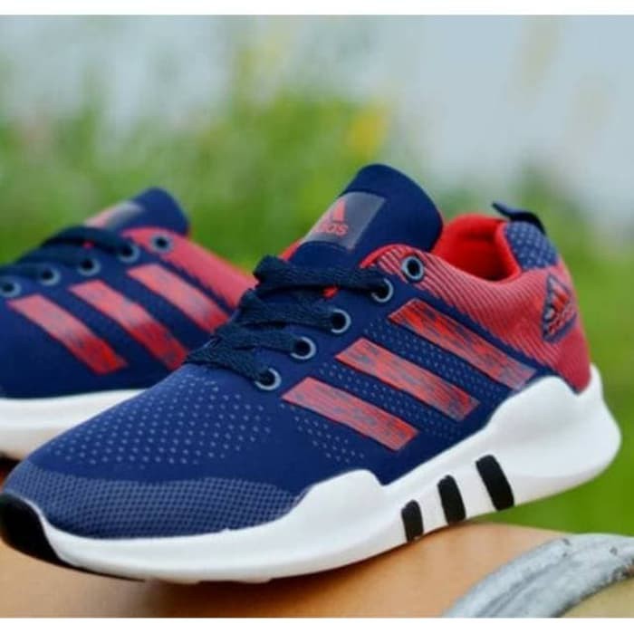 Sepatu Kets Adidas EQT Running Biru Merah - navy merah, 38/ SEPATU PRIA