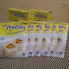 AGARASA Vanila Nutrijel Tepung agar pudding Vanilla 10gr ekonomis