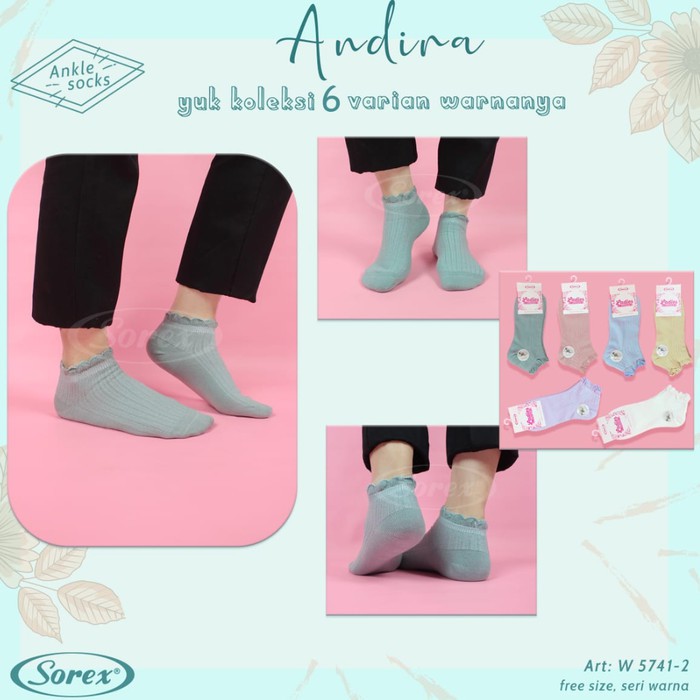 RC KAOS KAKI SOREX WANITA/CEWE/LADIES SOCKS