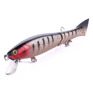 Umpan Casting 2 Jointed Pancing Bentuk Ikan Hidup Swimbait Artificial