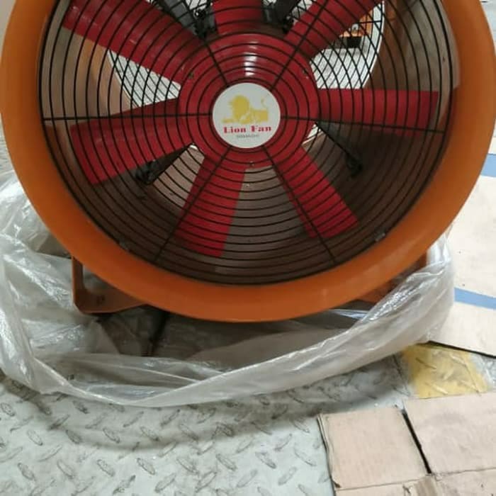 portable blower/fan 18 inch merk LION FAN (tanpa roda)