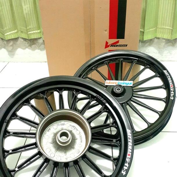 VELG ROSSI VROSSI VENOM GALAXY 2 HITAM COPY DAYTONA PNP VARIO 125 150
