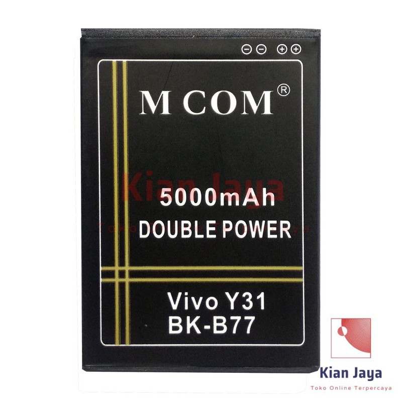 Battery Batre Baterai Double Power Mcom Vivo Y28 Y31 BK-B-77 BKB77 B-77 B77