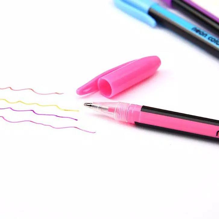 

Promo Gila-Gilaan  PULPEN GEL NEON GLITER WARNA WARNI (12 PCS) MURAH thrc976