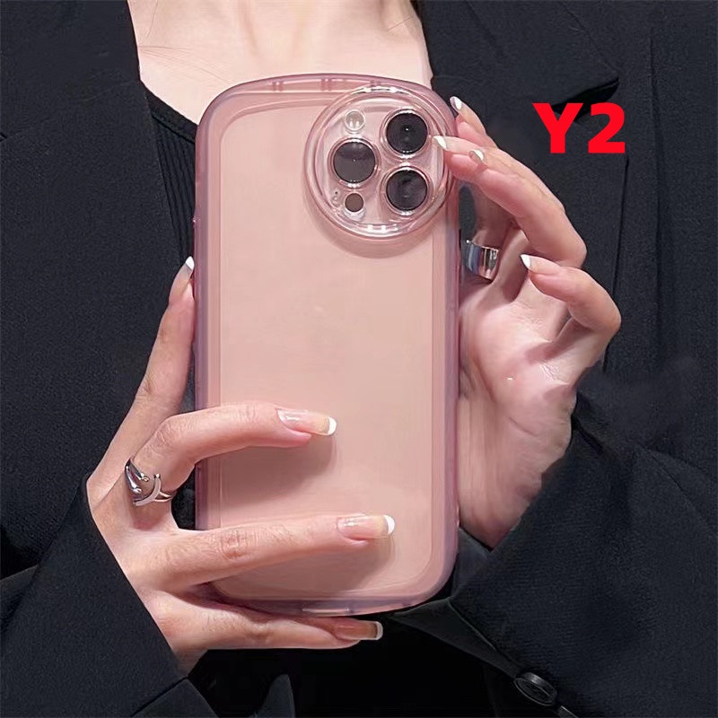 Soft Case TPU Transparan Shockproof Cover OPPO A15 A76 A96 A16 A95 A74 A54 A95 5G A12 A5S A7 A53 A33 Reno 5Z 6 5G A16s A36 A11 A35