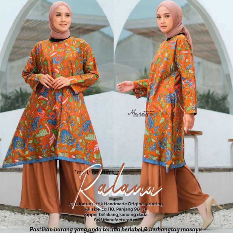 atasan batik ralana batik solo tuman