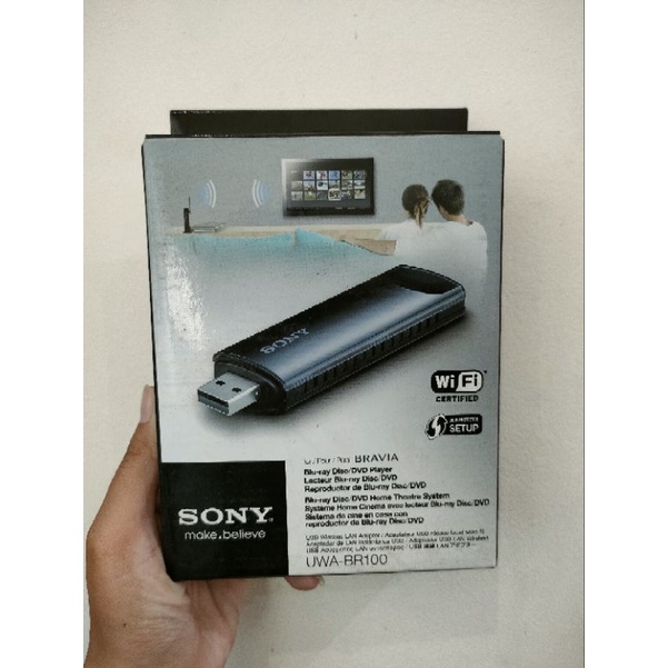 USB DONGLE WIFI SONY ORIGINAL UWA BR-100 | WIRELESS LAN TV BRAVIA SONY
