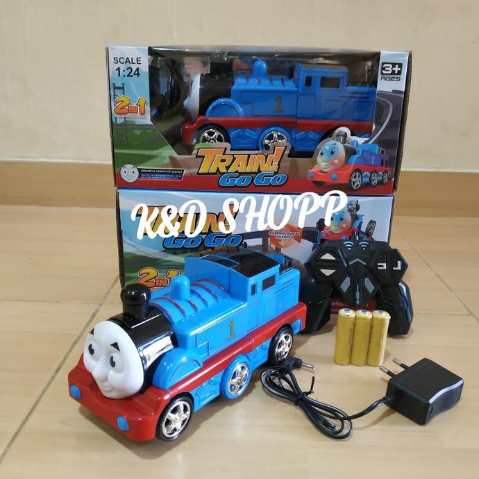 PROMO RC ROBOT THOMAS-REMOTE CONTROL KERETA THOMAS-KERETA ROBOT THOMAS-TRAIN TERLARIS