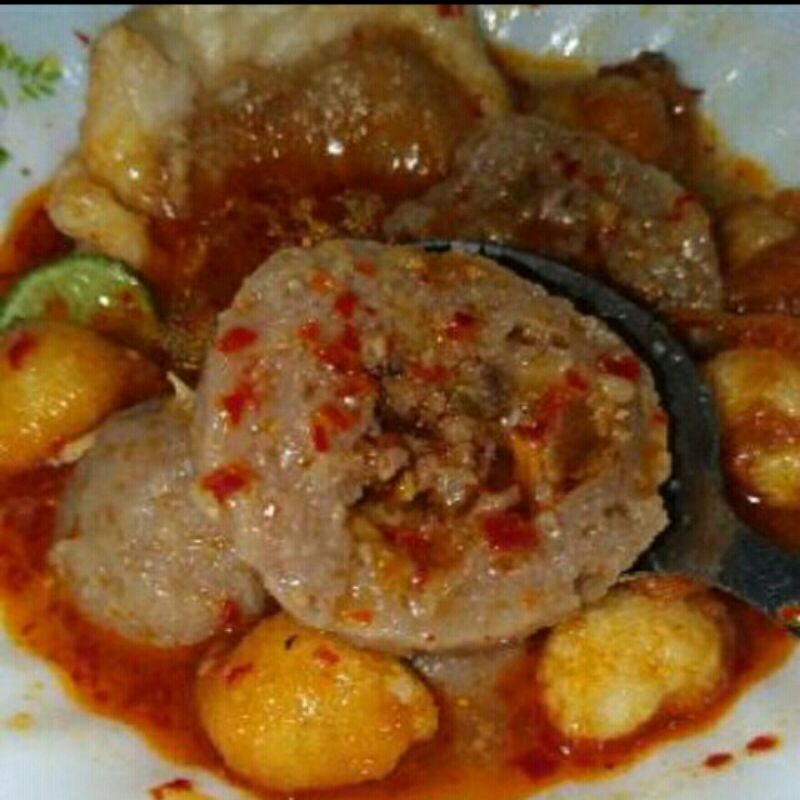 

bakso instan kuah merapi