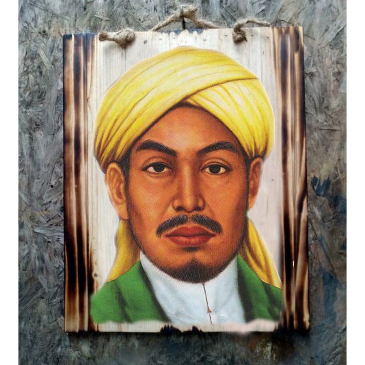 Hiasan Dinding Dekorasi Dinding Lukisan Sunan Gunung Jati Vintage Hiasan Dinding Ruang Tamu Cafe