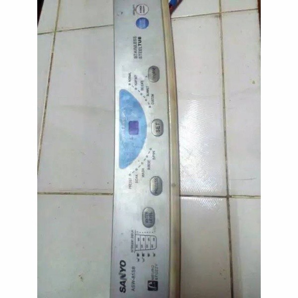 Modul pcb mesin cuci sanyo auto ASW-85SB ASW-86SB double socket S-808