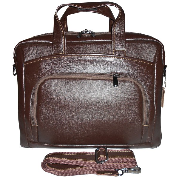 Tas Kerja Laptop Pria Bahan Kulit Asli Cokelat Tas Kulit Asli Tas Kulit Pria