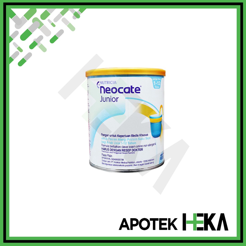 Neocate Junior 400 g - Susu Formula Alergi Susu Sapi 1-12 Tahun (SEMARANG)