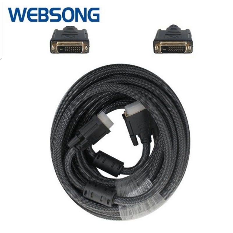 Kabel DVI24+1 Dual link M to M 10M High Quality Websong