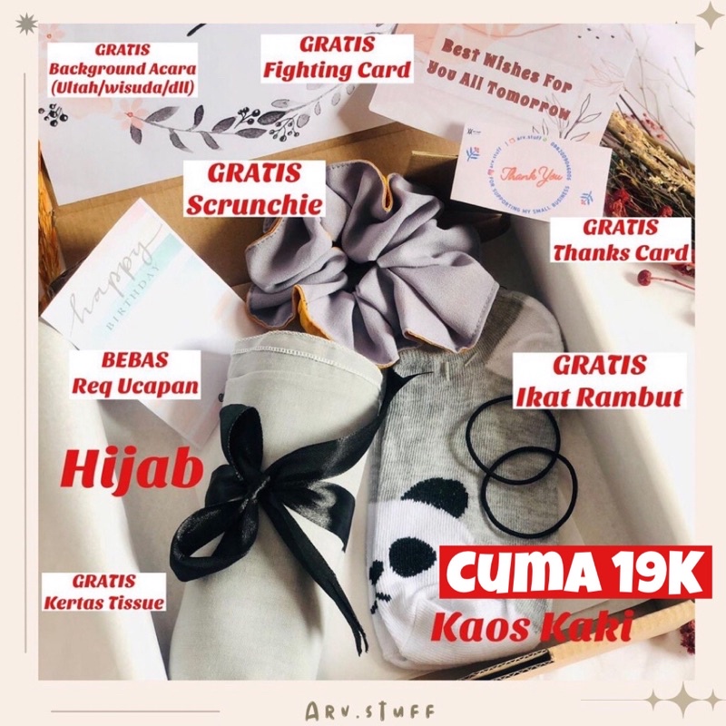 HAMPERS HIJAB WARNA / Hampers Hadiah wisuda kado wedding pernikahan gift box parcel lebaran termurah ramadan mothers day hari ibu murah nikahan hampers anniversary anniv ldr jumatan kado pacar hadiah pasutri wedding teman unik alat sholat hadiah