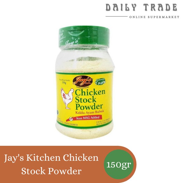 

Jay's Kitchen Chicken Stock Powder - Kaldu Ayam Bubuk 150gr
