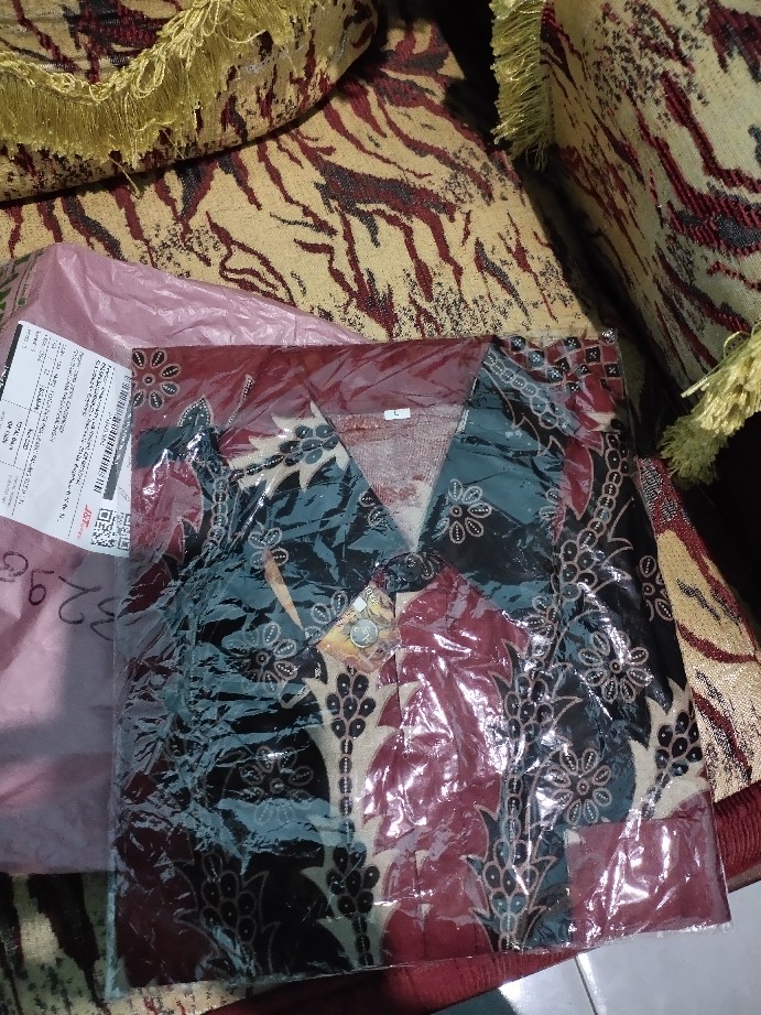 Kemeja Batik Pria Halus Terlariss !! Lengan Panjang Size M L Xl Xxl