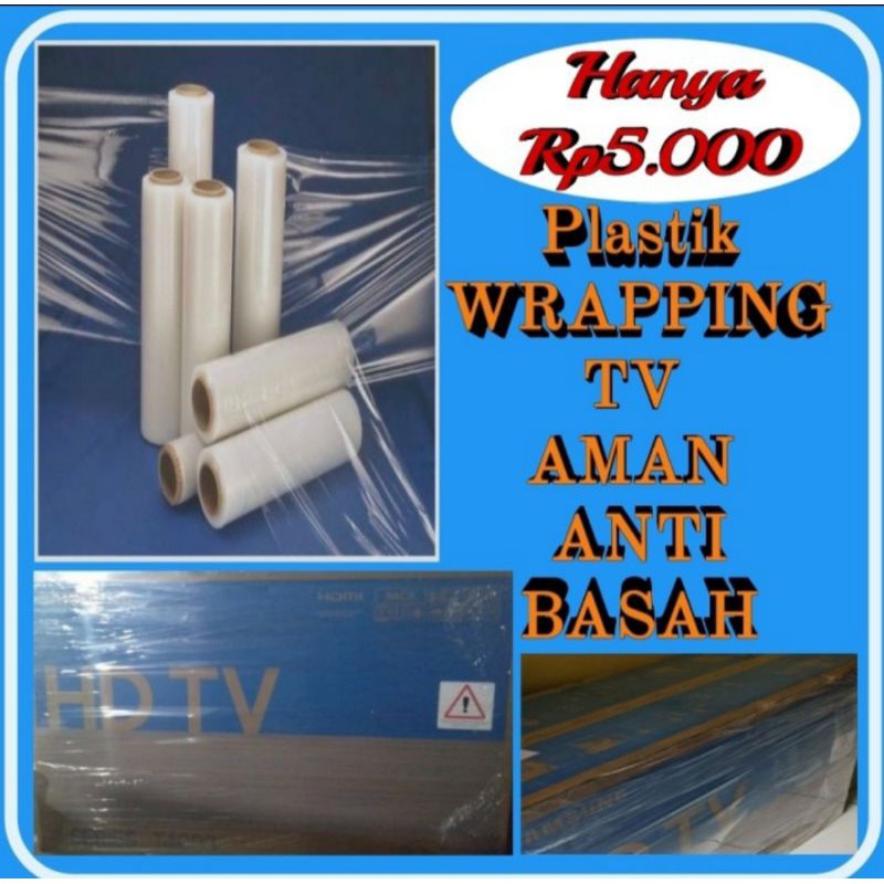 

Plastik WRAPPING Anti Basah khusus LED TV