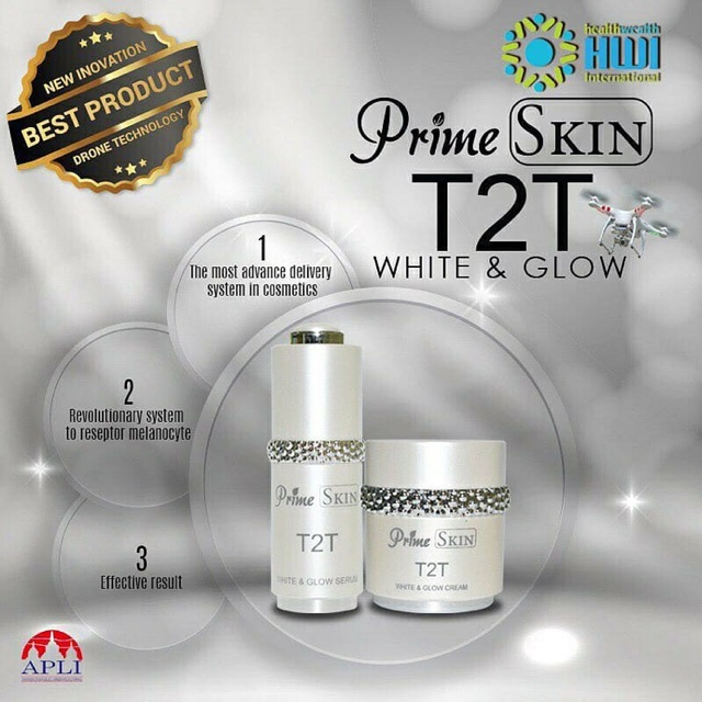T2T Prime Skin Serum & Cream 100% ORIGINAL HWI