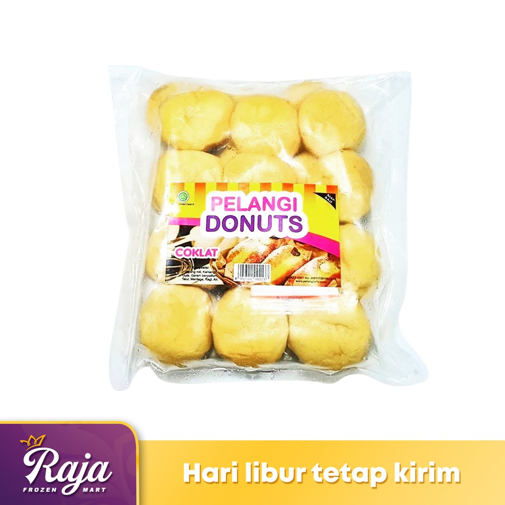 

Pelangi Donat Isi Coklat isi 24 / Donat Kentang / Frozen Food / Kentang Beku / Makanan Beku