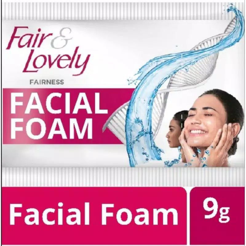 Fair Lovely Facial Foam Saset isi 9gr / Fair Lovely Facial Foam 1 Renceng isi 12 saset