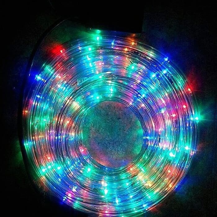 Lampu led selang 10M rgb / lampu hias rainbow