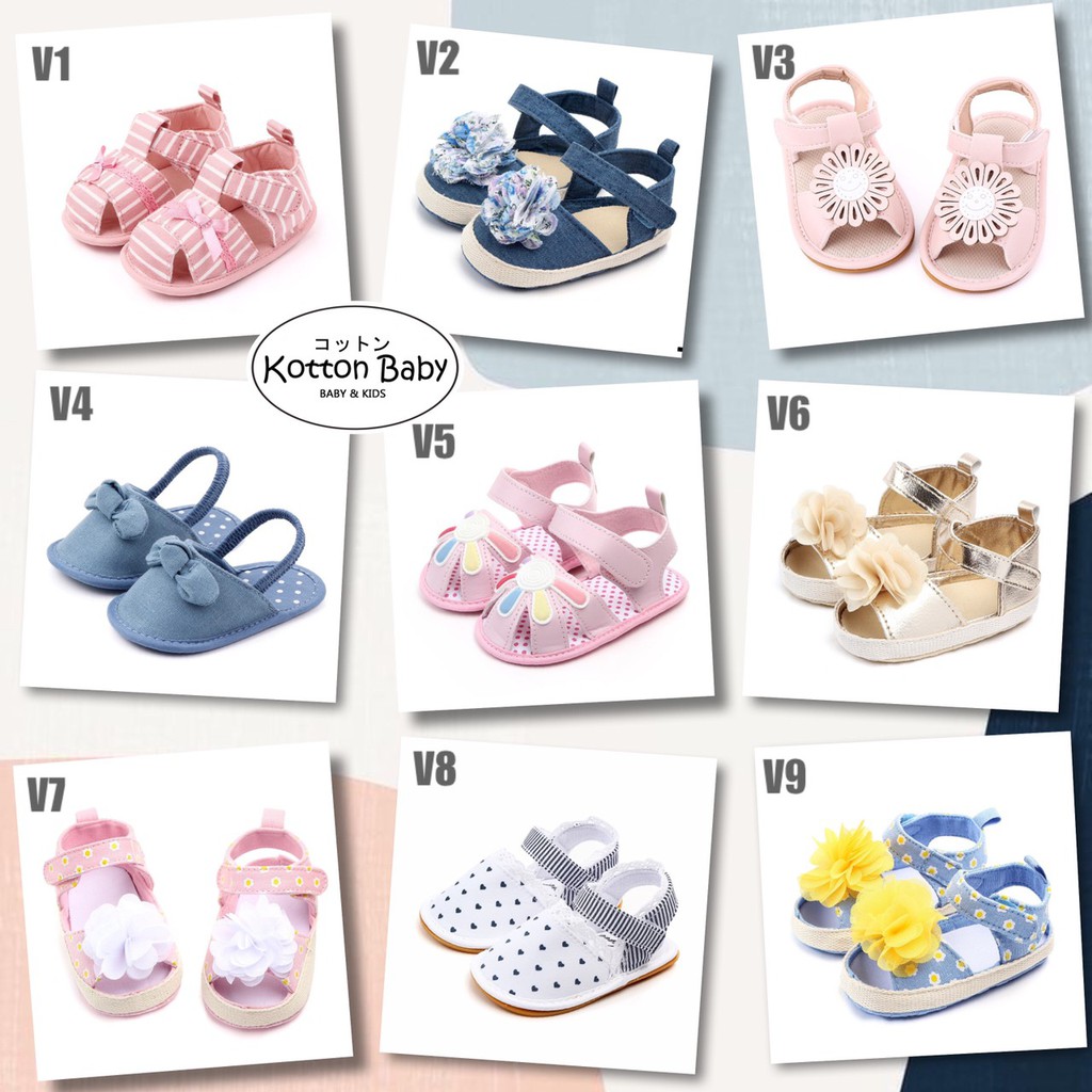 0-15 bln SEPATU BAYI ANAK SHOES PEREMPUAN CASUAL GAUL BSGF catalog V YM