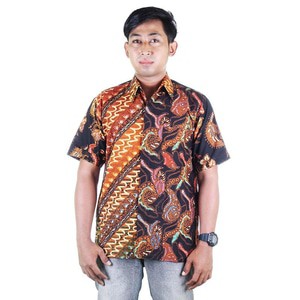 Kemeja Batik Tulis I Hem Kemeja Batik Tulis Colet Dimas - No 1