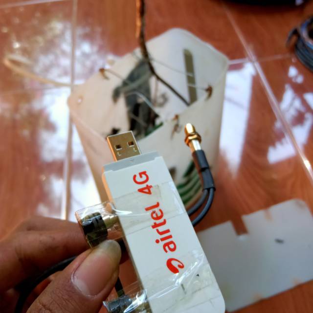 Sepaket 2 antena Yagi extreme lll dan Yagi grid+modem Huawei