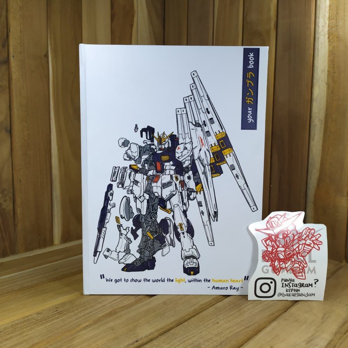 

[RESTOCK] Nu Gundam Gunpla Book