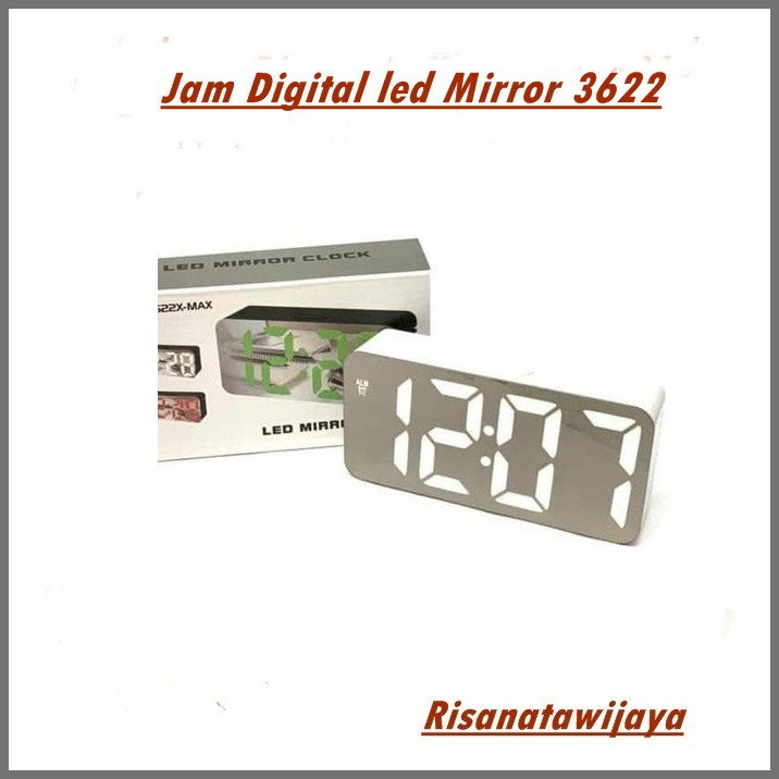Paket Jam Digital Adzan Al Harameen 4009 + Jam Digital Led 3622