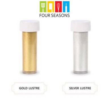 

Gold and Silver Lustre Dust 2 GR (bubuk debu emas dan perak berkilau penghias cantik menarik)