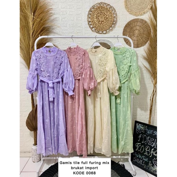 gamis rajut mix codoray ory vievie