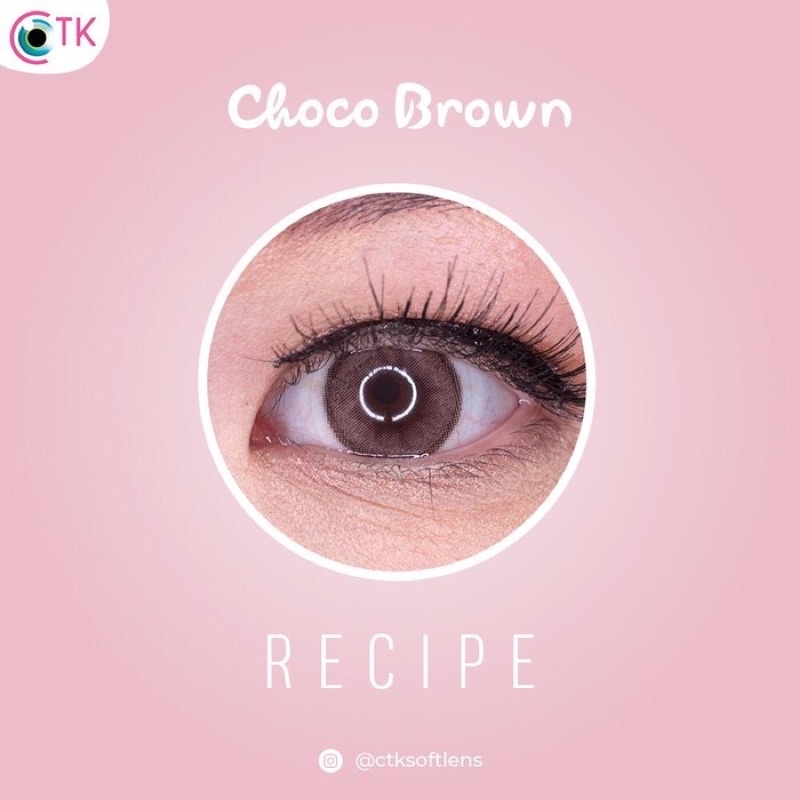 Minus Softlens Recipe Choco Brown