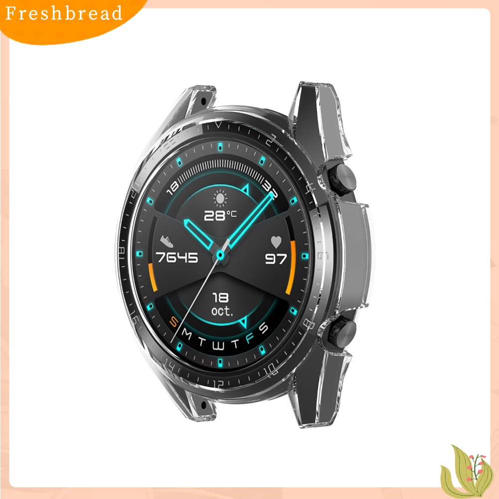 Terlaris 42/46mm TPU Smart Watch Bumper Case Protective Cover Shell for Huawei Watch GT 2